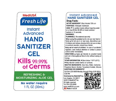 30ml Mediusa Hand Sanitizer (88hand Sanitizer 2  1oz 30ml 22042020 01)